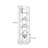 Transparent Colorful Acrylic bookcase-1131134053