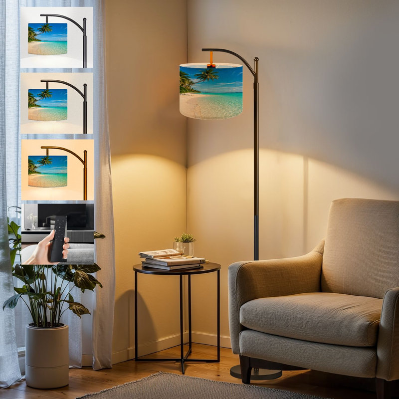  Lampe sur pied Arc Maldives Island