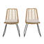 DEJA CHAIR, 2PCS avec 2 coussins