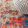 Lasley Contemporary POP Modern Abstract Cream/Blue Rug