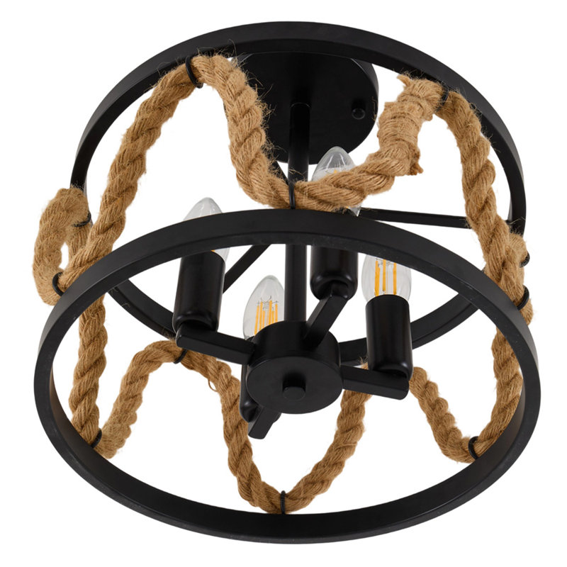 Cylindrical Semi Flush Mount