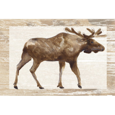 Rustic Barnwood Animals I - Art Prints