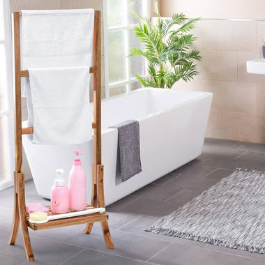 QIANXING 3 Tier Free Standing Towel Rack for Bathroom Display Rack