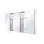 Armoire à pharmacie à miroir encastrée ou à fixation murale pour salle de bain l 84 po x H 36 po et tablettes ouvertes -580773478-580773481