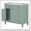 Meuble-lavabo 36 po avec lavabo en résine