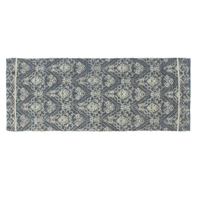 Hand Tufted Cotton/Jute Flatweave Boho Rug