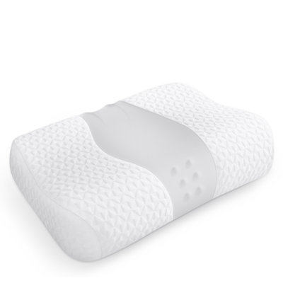 Luxury Ergonomic Contour memory foam pillow For Neck Pain and Pain Relief, Orthopedic Bed Pillows Cooling Pillow For Neck Support(Set of 1)
