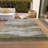 Machine Washable Indoor/Outdoor Chantille ACN1141 Taupe Rug-454496890
