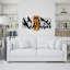 Décoration murale en bois