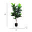 Figuier artificiel en pot-33614420