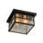 Glass Flush Mount