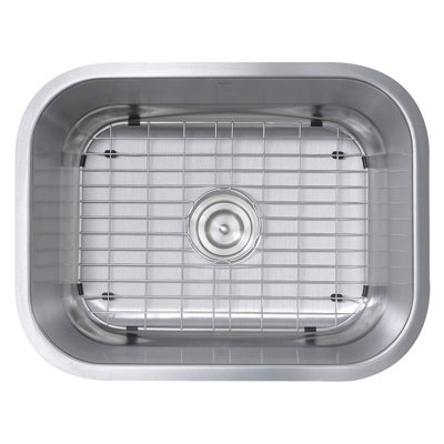 Sconset 23'' L Single Bowl Stainless Steel Kitchen Sink