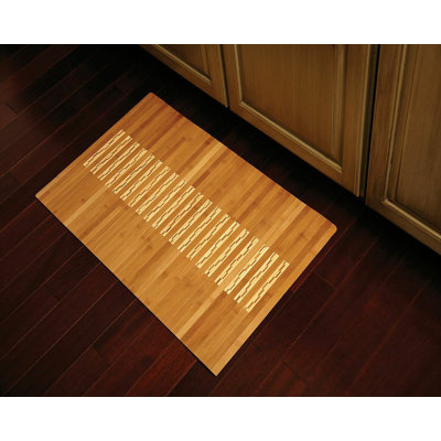 Bamboo Non-Slip Bath Rug
