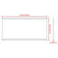 Miroir moderne rectangulaire