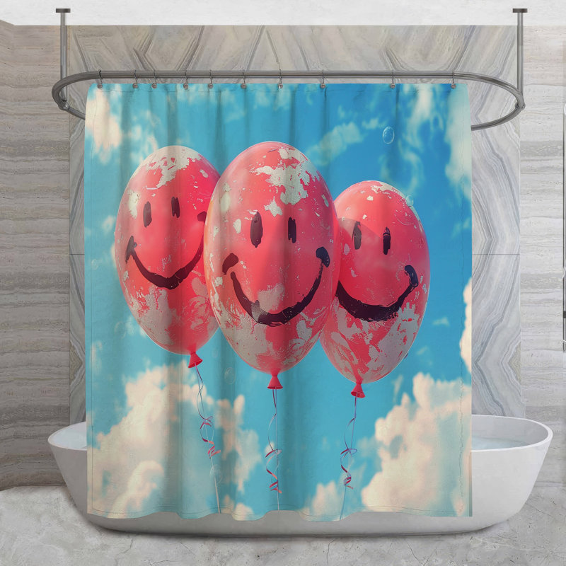 Mimi Shower Curtain, 73"H x 70"W