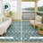 Machine Washable Indoor/Outdoor Chantille ACN2547 Geometric Rug-654163030-654163029