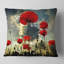 Coussin décoratif floral sur fond thunderstorm-29892350-29892347