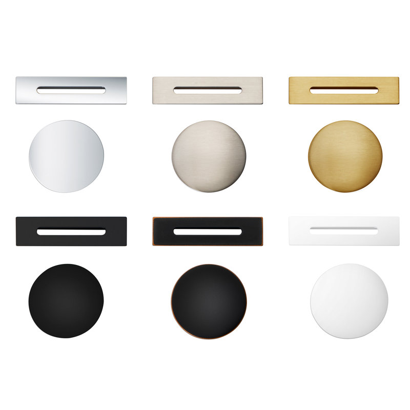 Overflow And Pop Up Drain Kit for Woodbridge Freestanding Bathtub, Brushed Gold