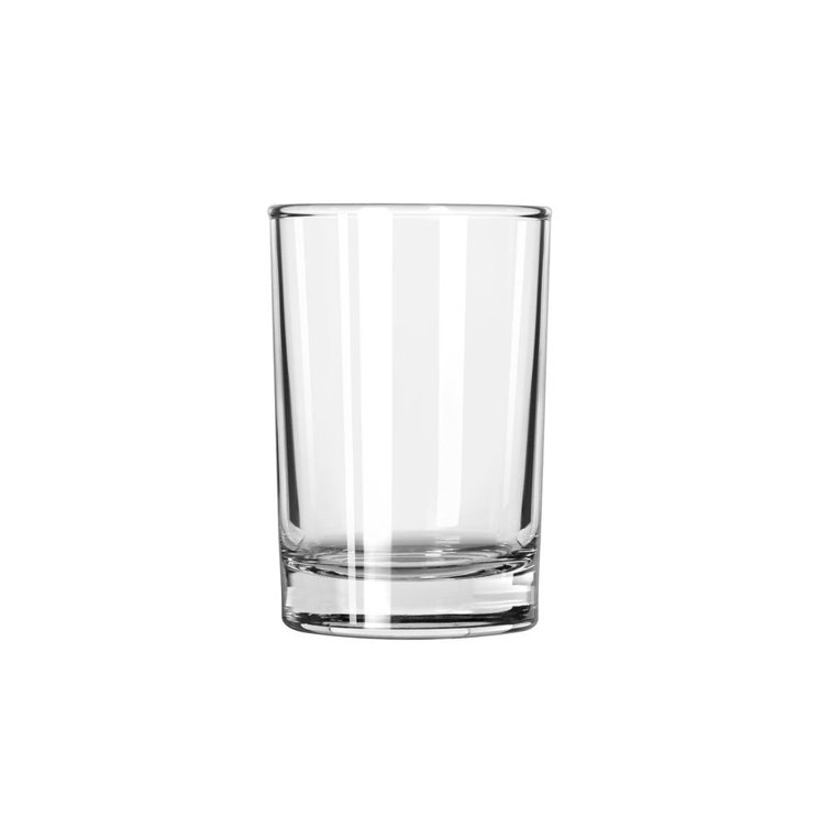 24 Pcs Heavy Base Juice Glasses - 5 oz - Small Juice Glasses Set of 24  Small Glass Cups Durable Juice Glass Cups