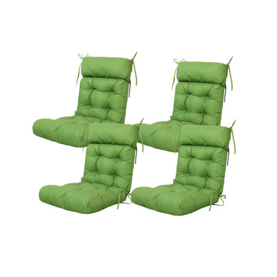 Coussin de dossier de chaise de salle à manger d'extérieur / d'intérieur 3,5 po