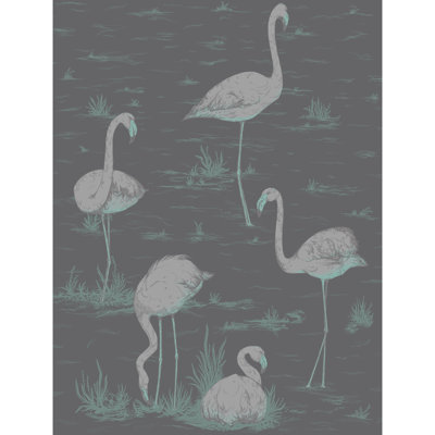 Flamingos Wallpaper Roll
