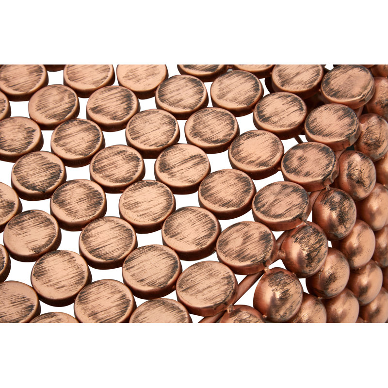 Diodorus Solid Coffee Table, Copper