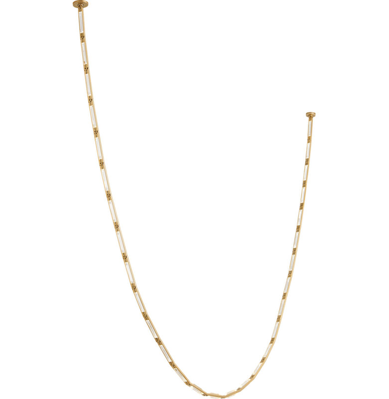 Catena 149 Chandelier, Hand Rubbed Antique Brass, 3000 Kelvins, Surface