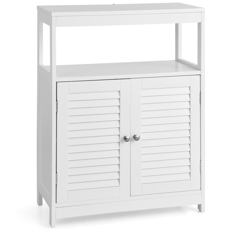 Freestanding Bathroom Cabinet, White