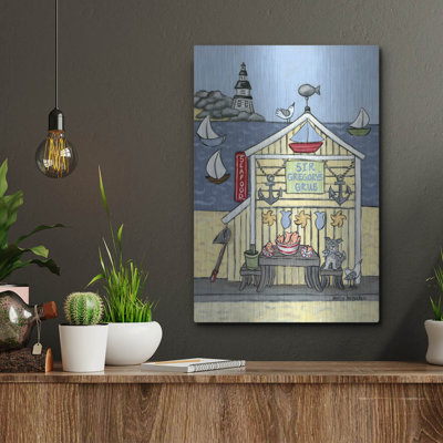 Winston Porter 'Sir Gregorys Grub' by Holly Wojhan, Metal Wall Art