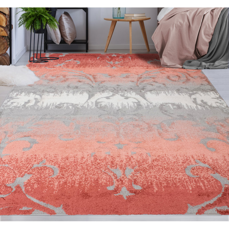 Aaeden Floral Indoor Rug, Rectangle 8'10" x 11'11"
