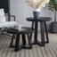 Table basse, noir
