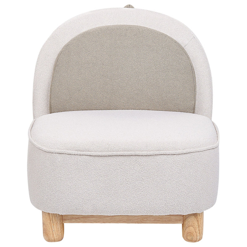 Arwood Upholstered Accent Chair, Beige