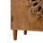 Hand-Carved Wooden 2-Door Cabinet