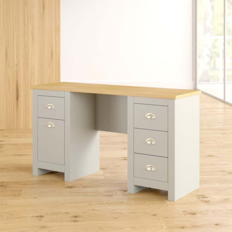 Leyla Writing Desk, Grey