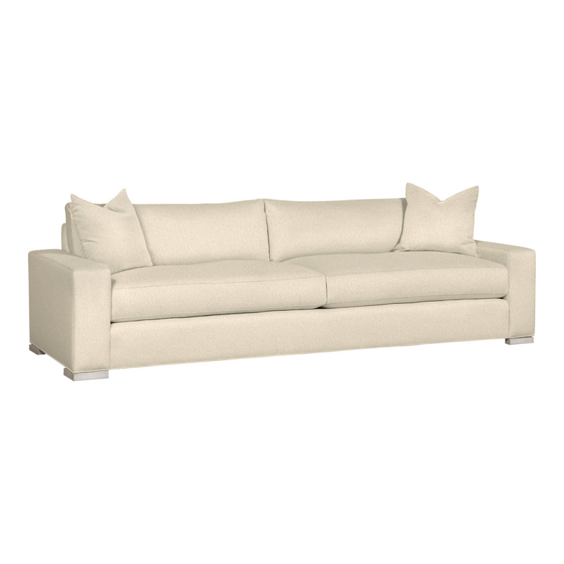 Paxton Upholstered 109'' Sofa, Kimoni Natural, Casa Blanca