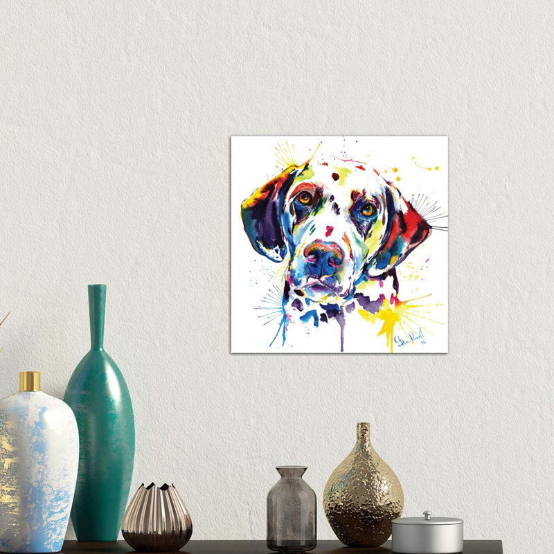Dalmatian by Weekday Best - Wrapped Canvas Print, 45.72 cm H x 45.72 cm W x 3.175 cm D