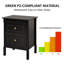Anestin 48cm W Solid Wood Bedside Table-138731070