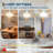 52” Low-Profile Ceiling Fan with LED Light & Remote – Dimmable, 3CCT, Reversible Motor, Timer for Bedroom