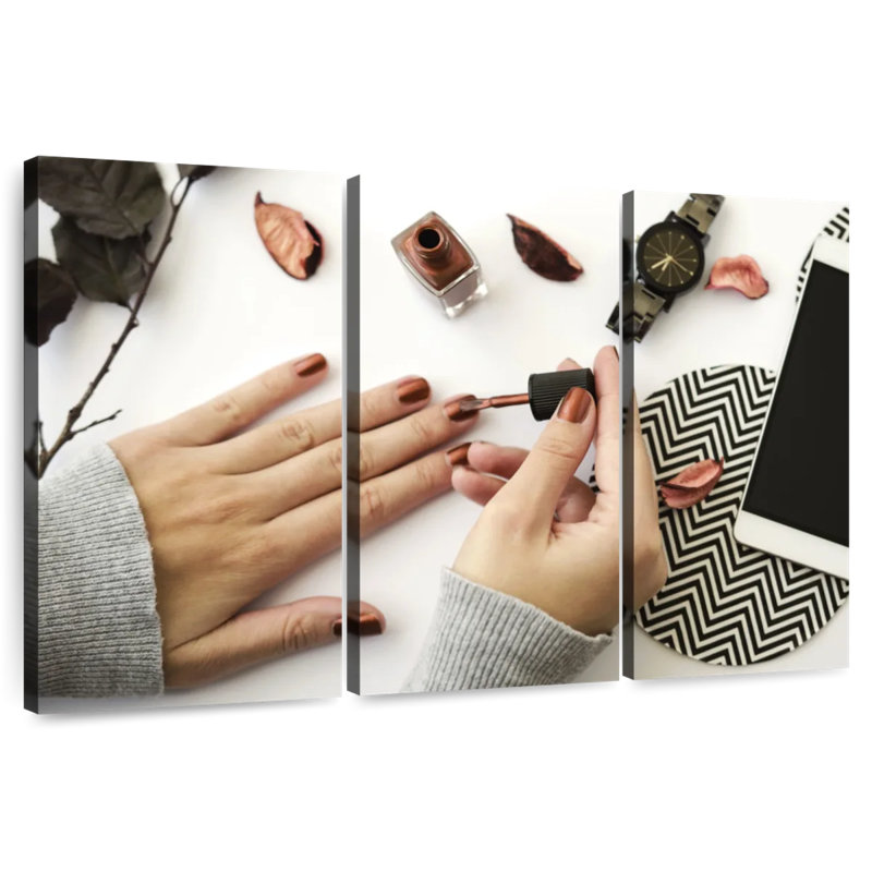Manicure, 28" H x 45" W