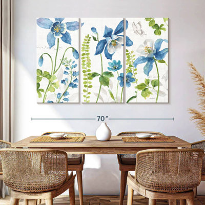 Jardin Harnek bleu et vert I