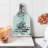 Ambesonne Colourful Tempered Glass Cutting Board Paris Eiffel Tower Multicolor