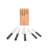 Brabantia Profile 6 Piece Knife Block Set