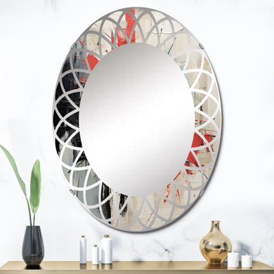 Innesker - Miroir mural moderne ovale