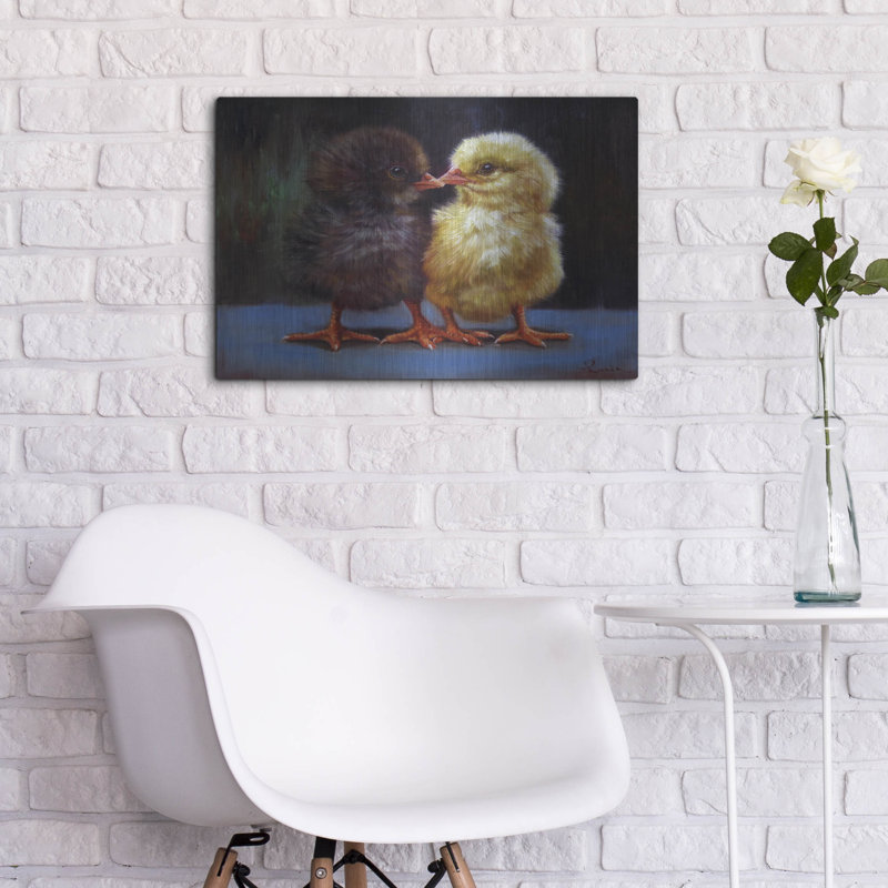 «The Kiss» par Lucia Heffernan, H 16 po x l 24 po