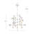 Cadence 18 - Light Tiered Chandelier