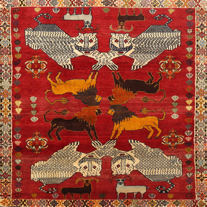 Indoor Rug, Square 5'