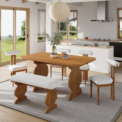 6 - Person Dining Table Set