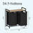Doulgas 2 Removable 12.1-Gallon Liners Laundry Hamper-908079673