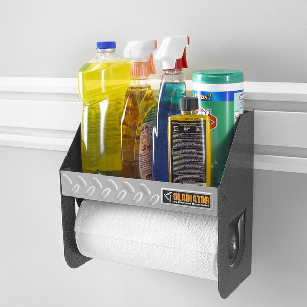 Haundry Deluxe Plastic Cleaning Caddy, Stackable Carry Caddy Tote Organizer  for Cleaning Products, Tools, Bottles, Fits Into Cleaning or Housekeeping