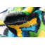 Velvet Geometric Lumbar Pillow Cover & Insert